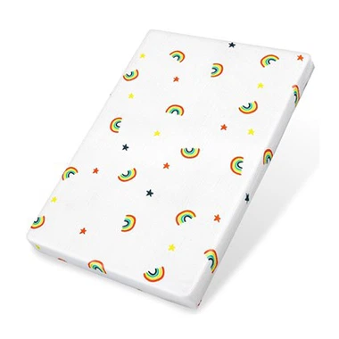 Преносиви дебљи мини душек за малу децу од добре меморијске пене Пакујте и играјте се са заменским поклопцем